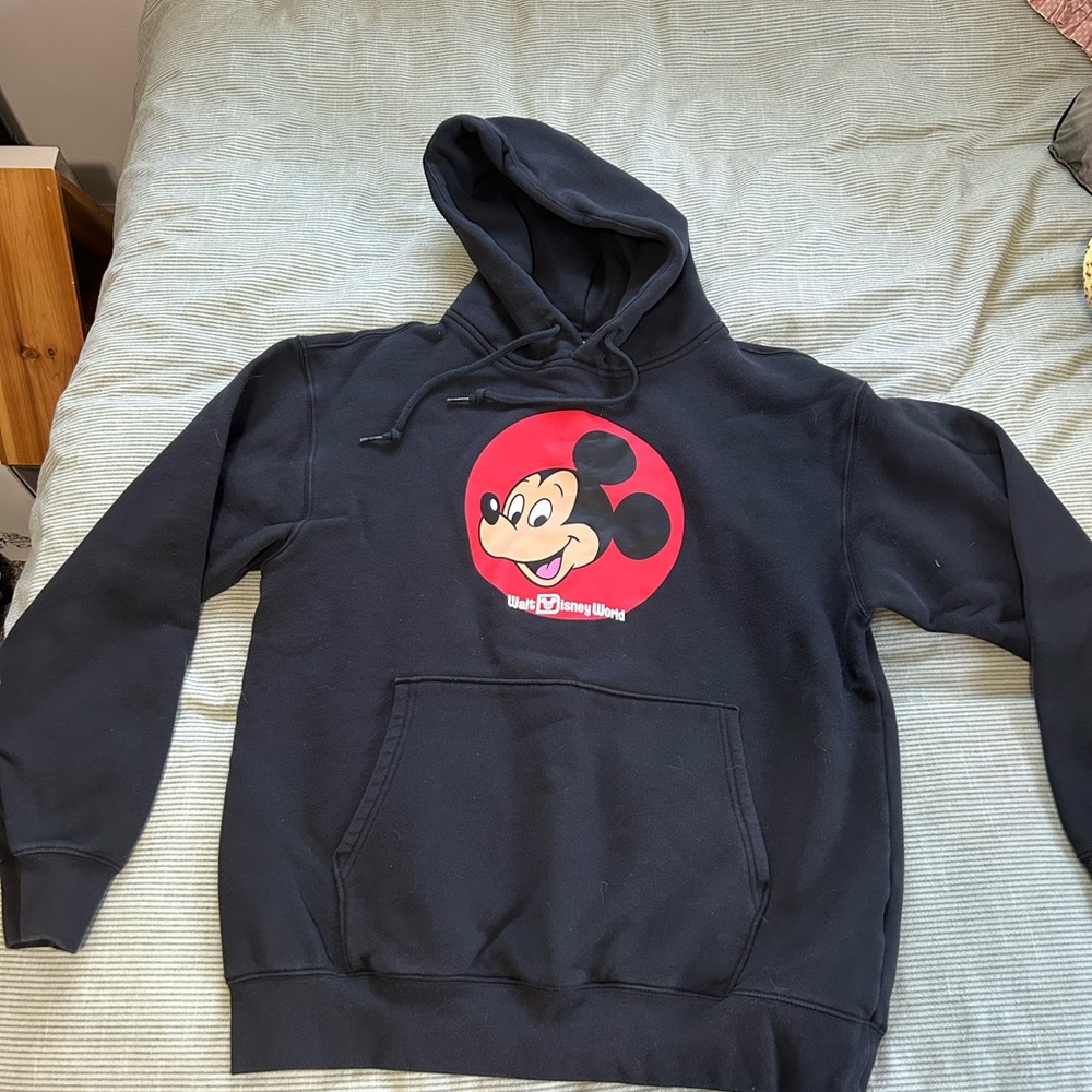 Disney World Black Mickey Mouse Hoodie